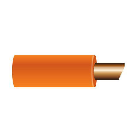 OEX Automotive Cable Single Core 4mm Orange 30M Roll ACX0730