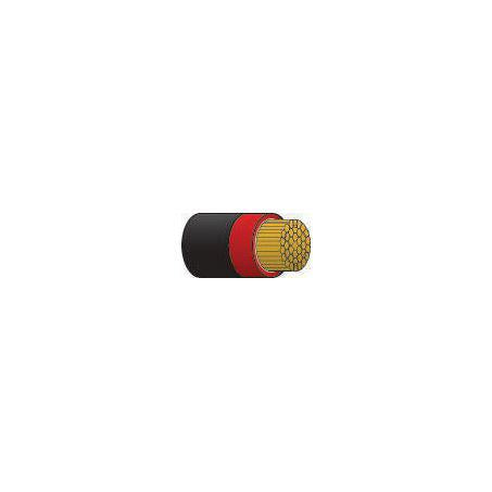 OEX Automotive Cable Single Core 4mm Red W/Black Sheath 30M Roll ACX0773