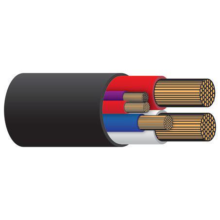 OEX Trailer Brake Control Cable 5 Core Composite W/Black Sheath 100M Roll ACX0828