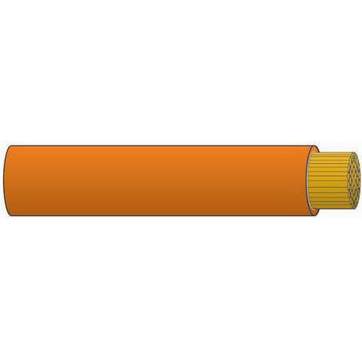 OEX 00 B&S Weldflex Welding Cable Orange 50M Roll ACX0948