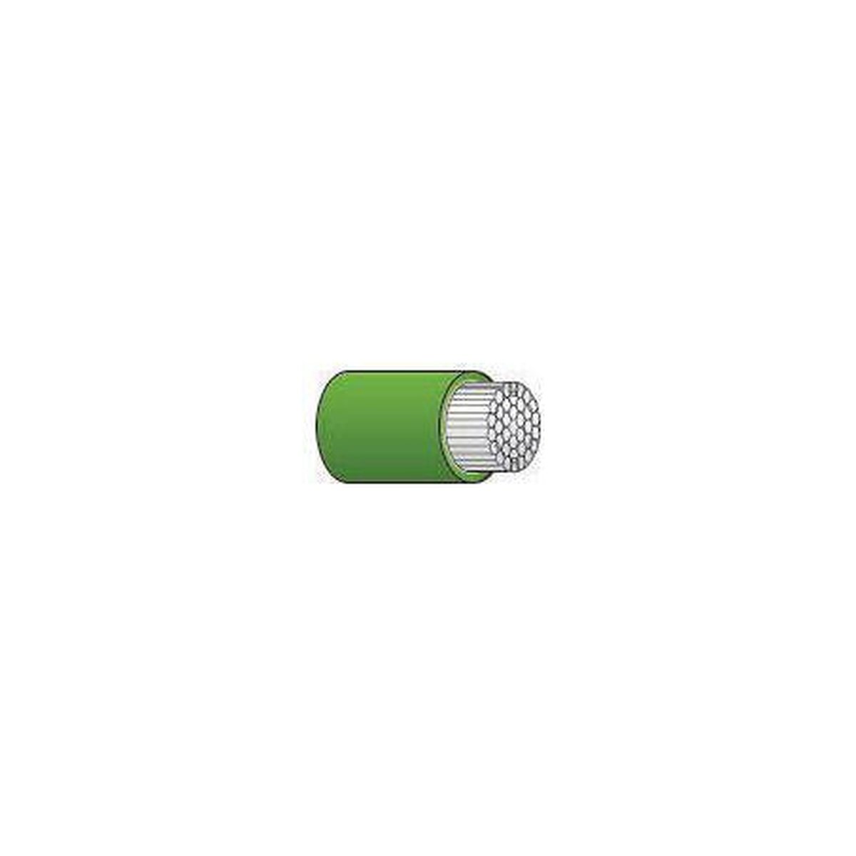 OEX Tinned Marine Cable Single Core 2.5mm Green 100M Roll ACX0951