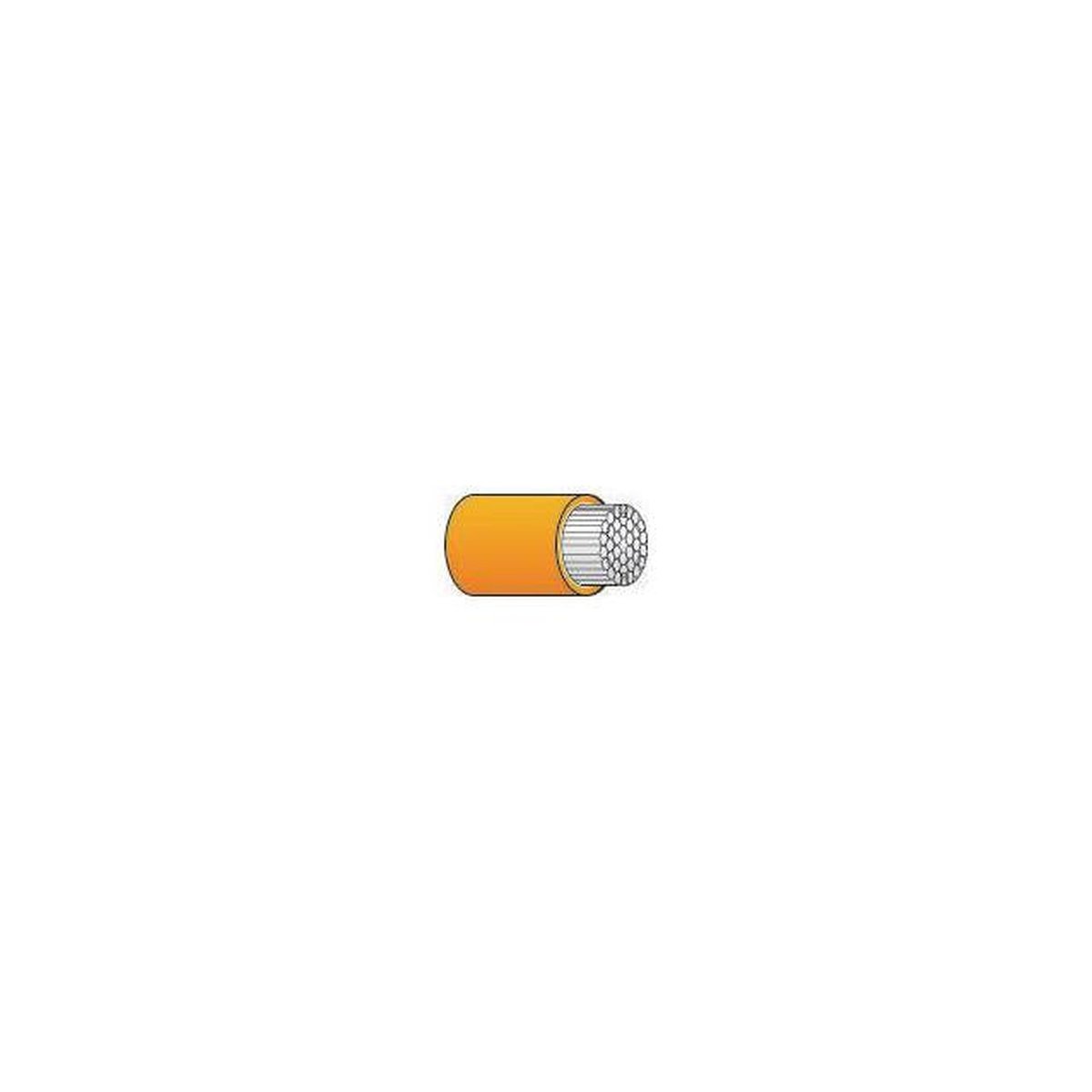 OEX Tinned Marine Cable Single Core 2.5mm Orange 100M Roll ACX0957