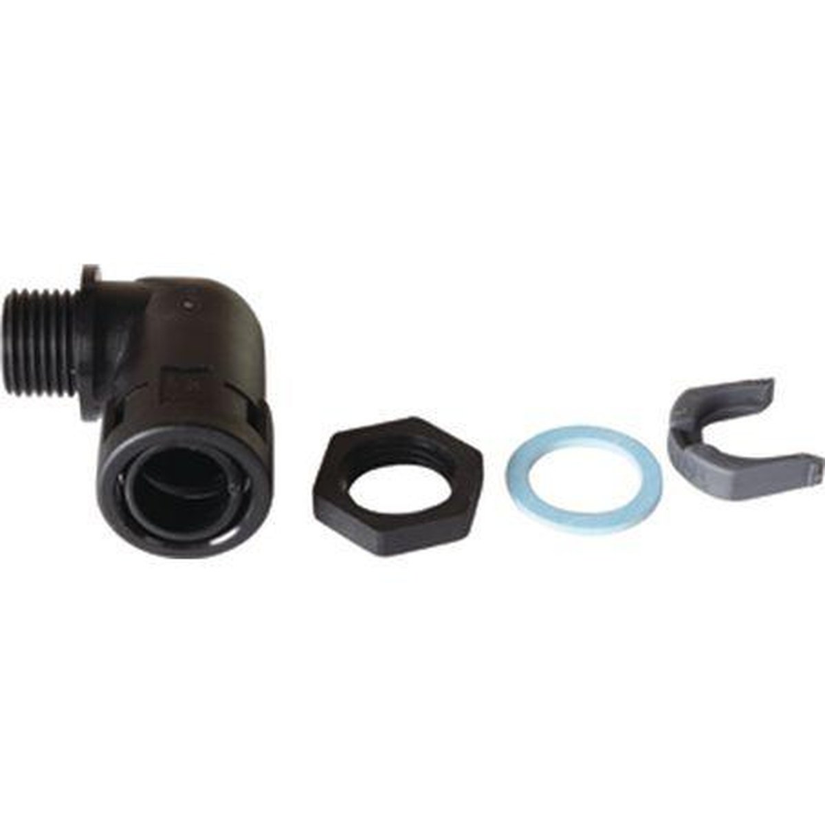 OEX Convoluted Tubing Fitting Elbow Suits 12mm ACX1351