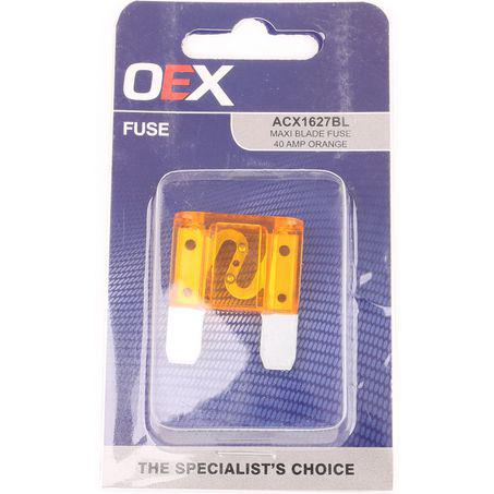 OEX Fuse Maxi Blade 40A Orange ACX1627BL