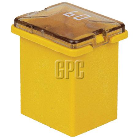 OEX Fusible Link J-Case 60A Yellow (Pack of 5) ACX1819