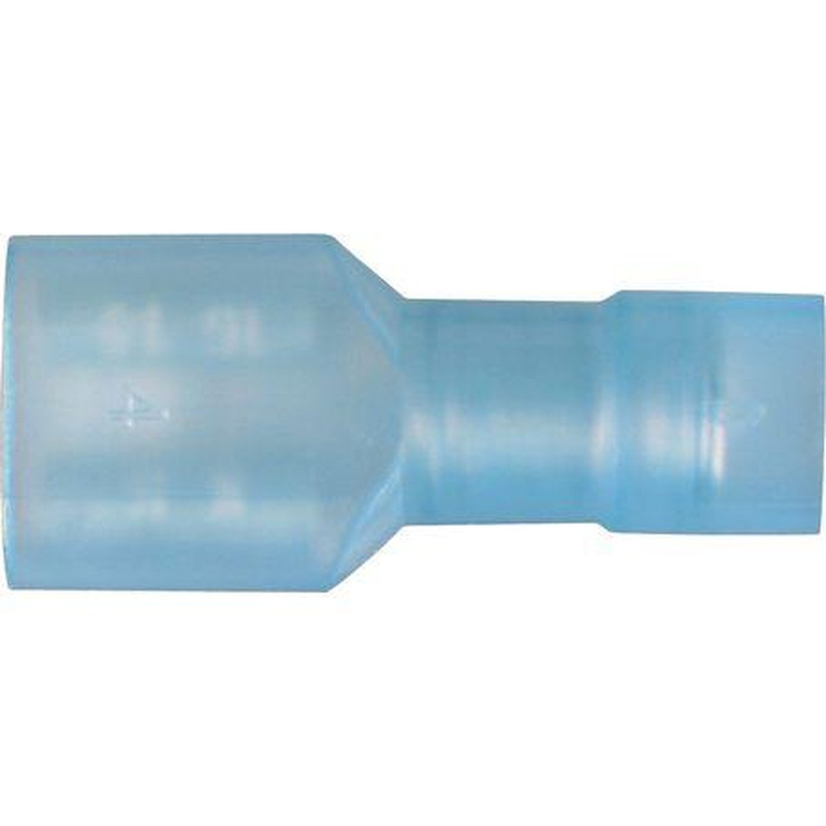 OEX Crimp Terminal Female Blade Blue 6.3mm Polycarbonate (10 Pack) ACX3023BL