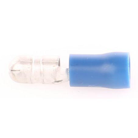 OEX Crimp Terminal Male Bullet Blue 5mm Vinyl (100 Pack) ACX3029