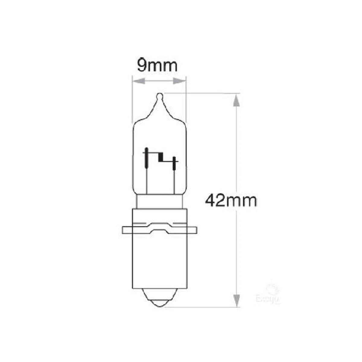 OEX HS2 Globe 12V 15W Standard GLX14120