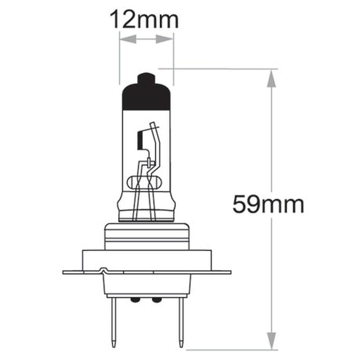 OEX H7 Globe 24V 70W Heavy Duty +50 GLX16176