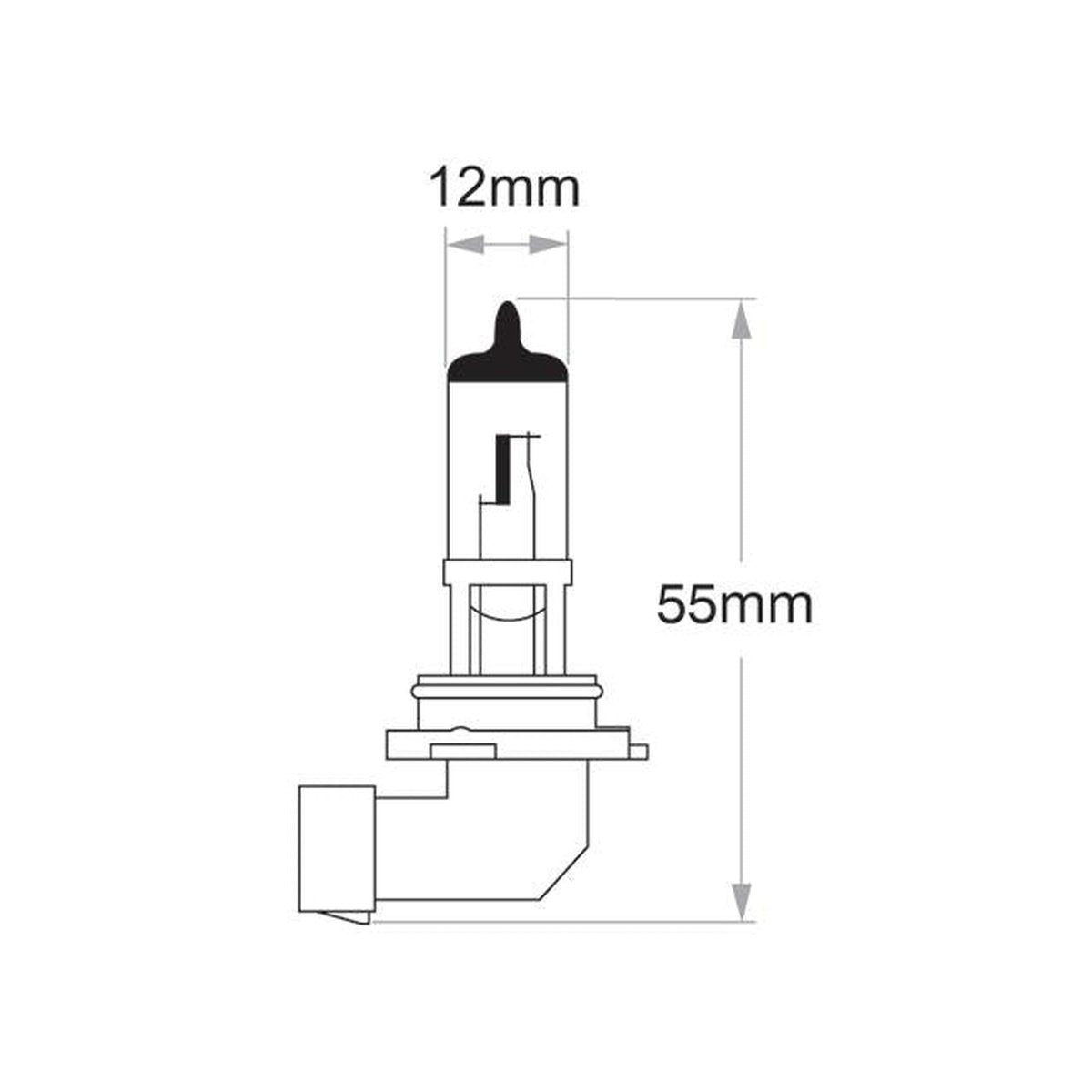 Philips Rally HB4 Globe 12V 70W 12358B1