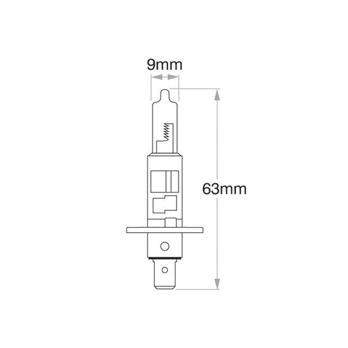 OEX H1 Globe 12V 100W GLX16350