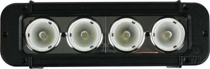 OEX Work Light 4-LED Rectangle Bar Flood Beam Evo Prime LLX25104