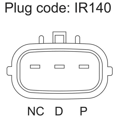 OEX Alternator 12V 110A (Mitsubishi Style) MXA2061