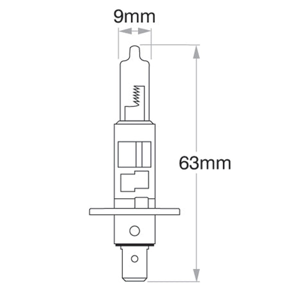 OEX H1 Globe 24V 70W Heavy Duty +50 GLX16566