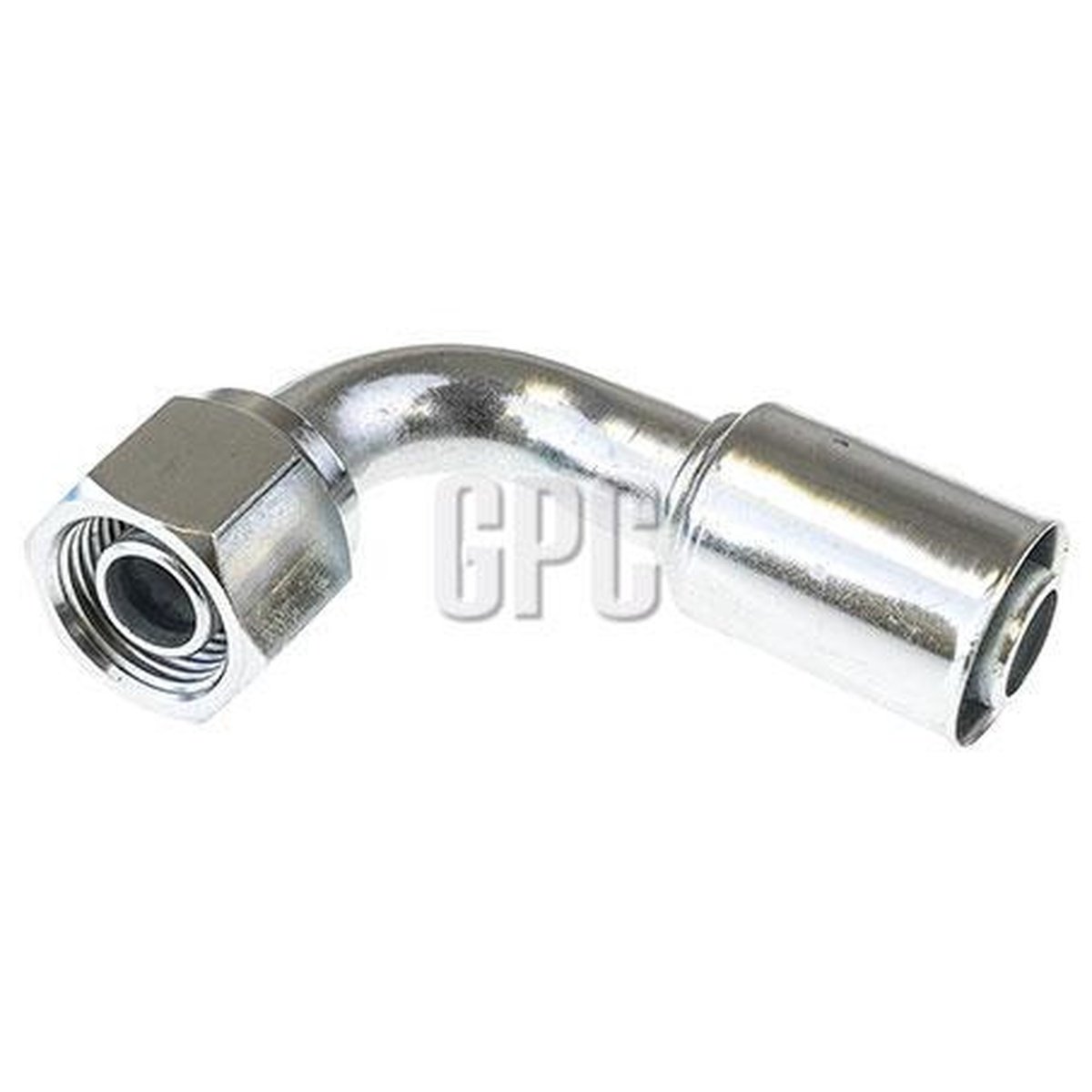 OEX Steel Fitting #10 fits Reduced Beadlock Step Down #12 90 Degree RSX1327