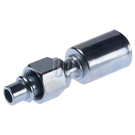 OEX Steel Fitting #8 fits Beadlock #8 Straight SFX1302