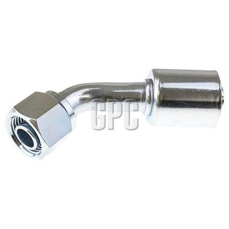 OEX Steel Fitting #10 fits Beadlock Step Up #12 45 Degree SFX1317