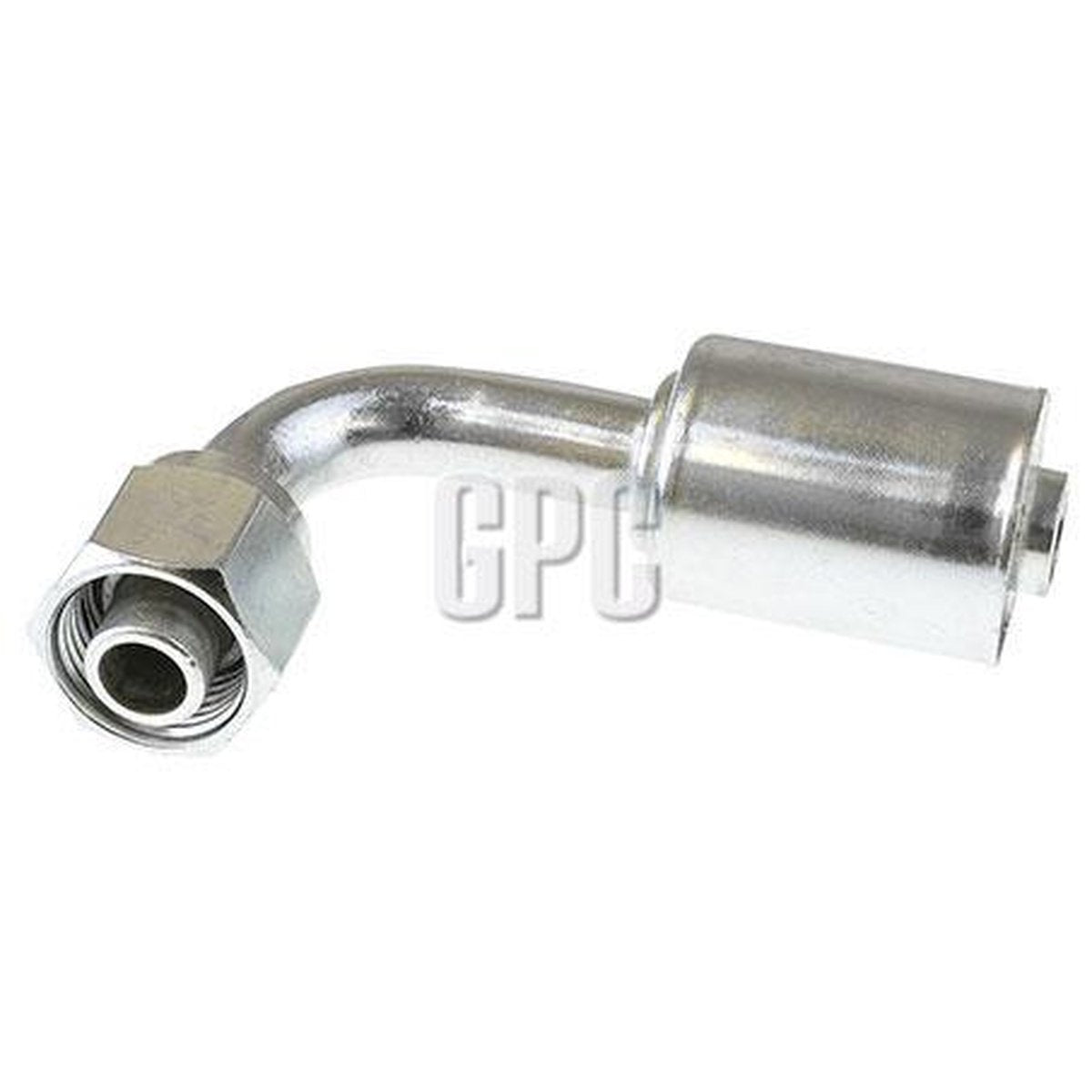 OEX Steel Fitting #8 fits Beadlock Step Up #10 90 Degree SFX1326