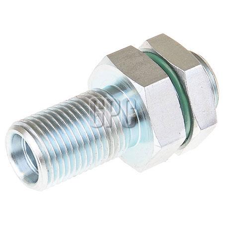 OEX Steel Fitting #6 MIOR Bulkhead #6 Straight SFX3000
