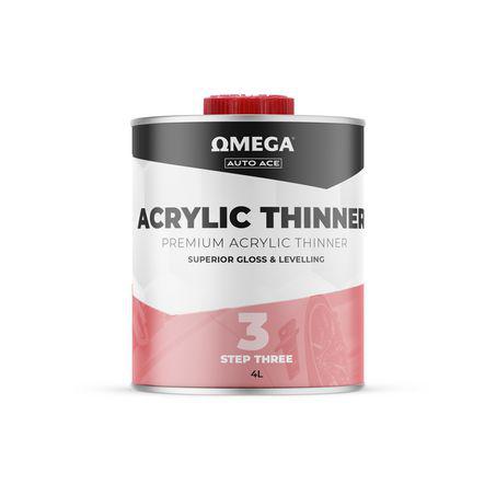 Omega Premium Acrylic Thinner 4L AA-AT4L