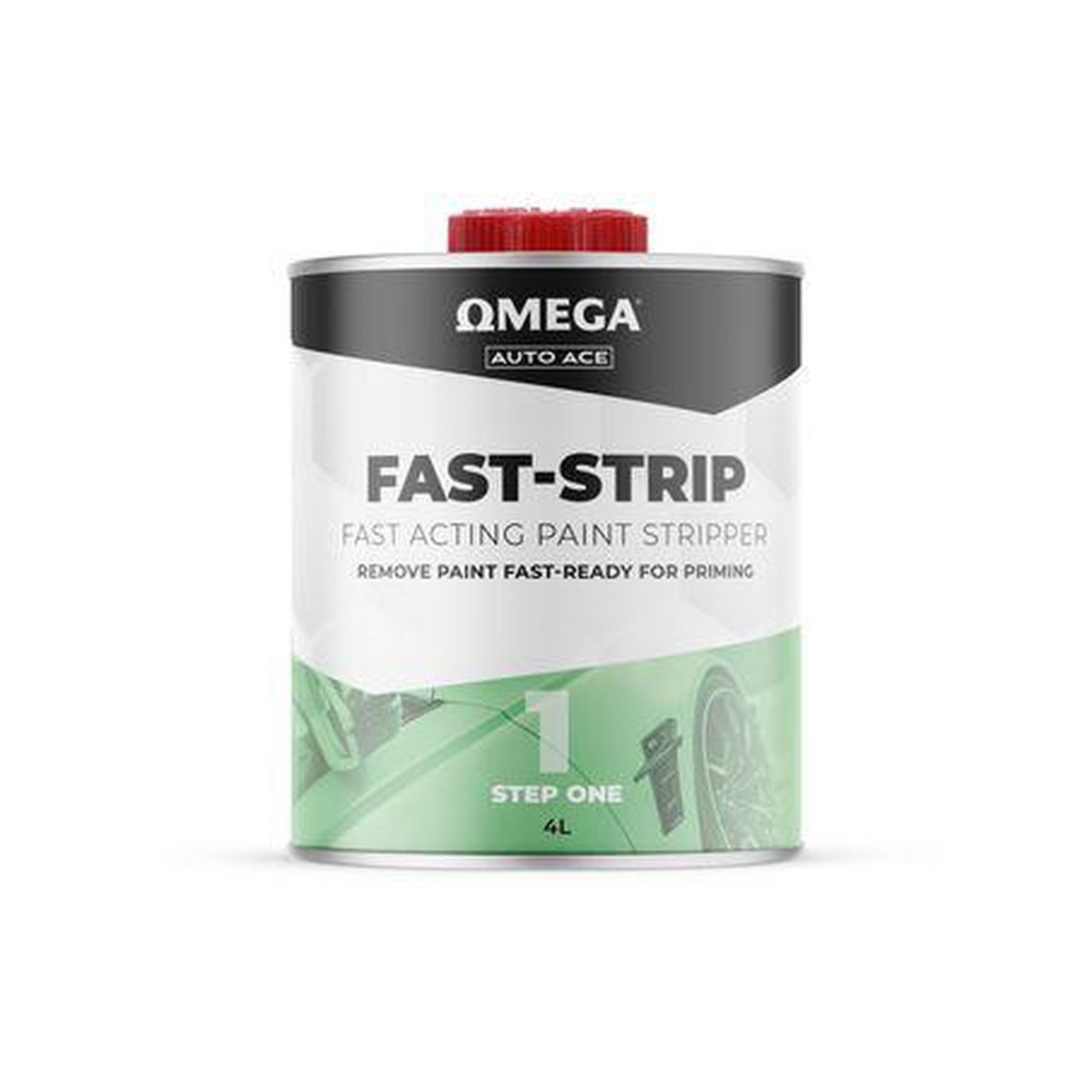 Omega Fast-Strip Paint Stripper 4L AA-FS4L