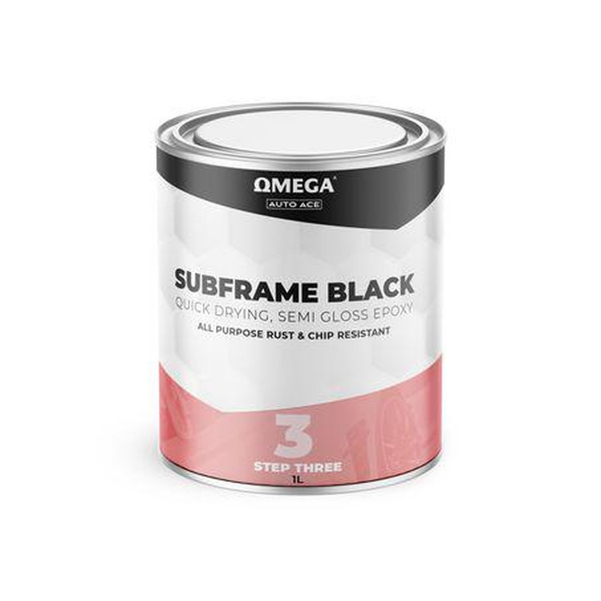 Omega Subframe Black Gloss Epoxy 1L AA-SB1L
