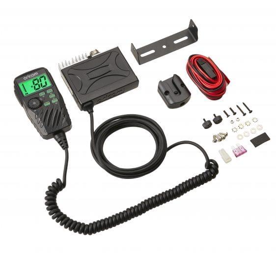 Oricom 5W Stealth UHF CB Radio 80 Channel W/ Remote Speaker Mic & Large LCD UHF390