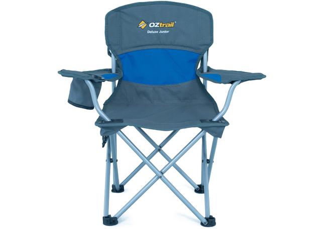 OZtrail Deluxe Arm Chair Junior Blue FCC-DJCB-F