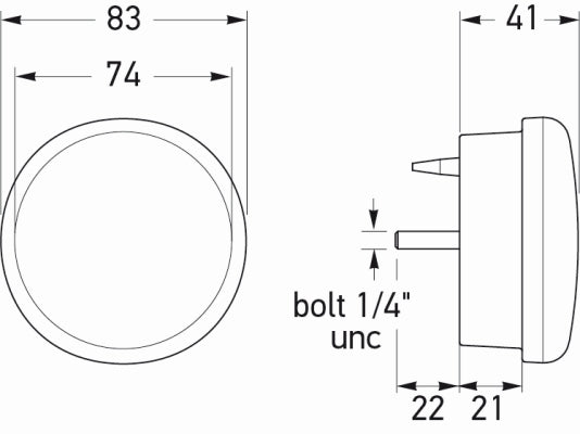 Hella LED Stop/ Rear Pos/ Indicator 2SD 959.010-202