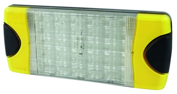 Hella Stop/Tail/Indicator Light 12/24V Yellow HM2378