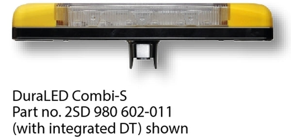 Hella Stop/Tail/Indicator Light 12/24V Yellow With Dt Connector HM2378DT