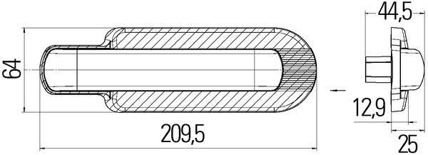 Hella Auxiliary Indicator 2BM011788021