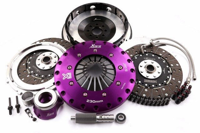 Xtreme Clutch Kit 230mm Performance Twin Solid Organic KTY23680-2G