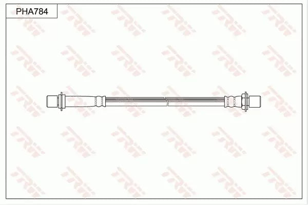 TRW Brake Hose PHA784
