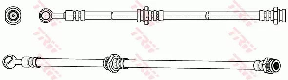 TRW Brake Hose PHD1064