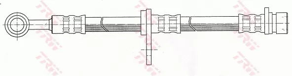 TRW Brake Hose PHD152