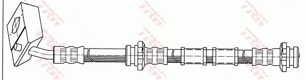 TRW Brake Hose PHD158