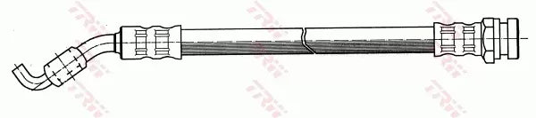 TRW Brake Hose PHD309