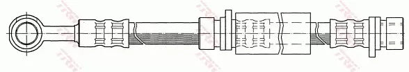 TRW Brake Hose PHD318