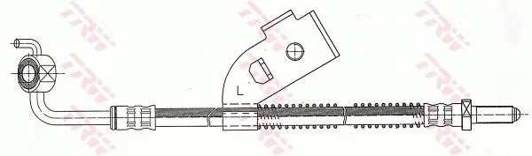 TRW Brake Hose PHD341