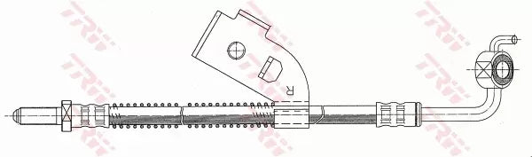 TRW Brake Hose PHD342