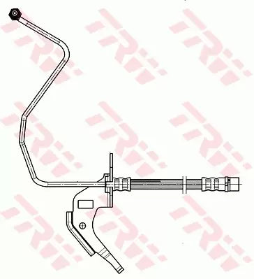 TRW Brake Hose PHD564