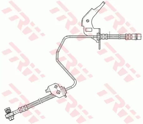 TRW Brake Hose PHD567
