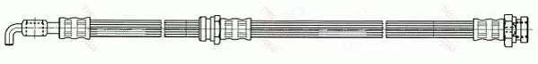 TRW Brake Hose PHD746