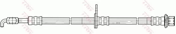 TRW Brake Hose PHD933