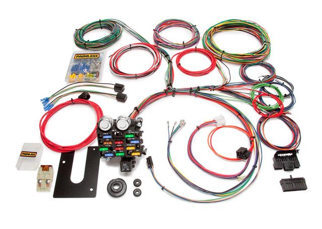 Painless 21 Circuit Universal Street Rod Harness GM Keyed Column PW10101