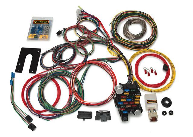 Painless 28 Circuit Universal Street Rod Harness GM Keyed Column PW10201
