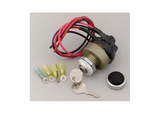 Painless Universal Waterproof Keyed Ignition Switch-Fits 3/4" Dia Hole & Keys Incl PW80529