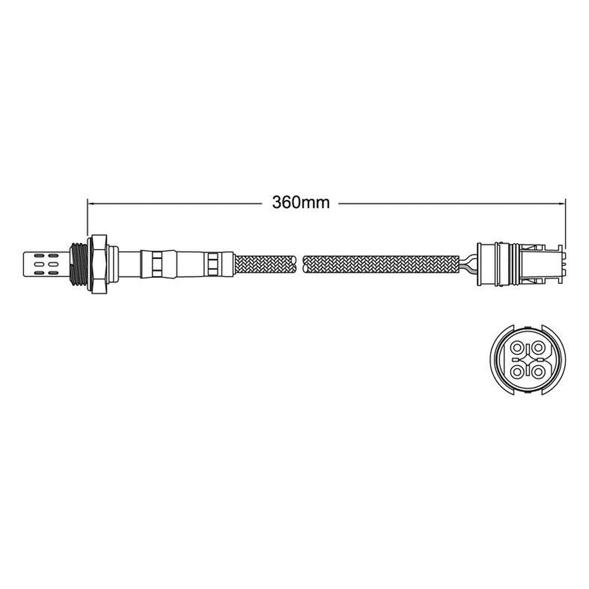 PAT Oxygen Lambda Sensor EGO-078