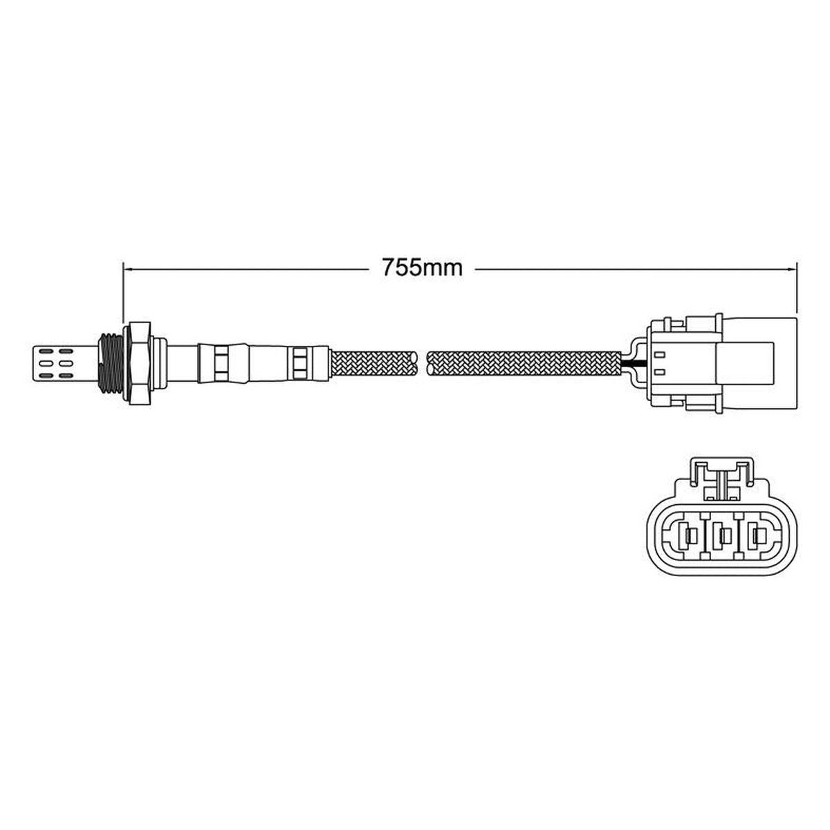 PAT Oxygen Lambda Sensor EGO-343